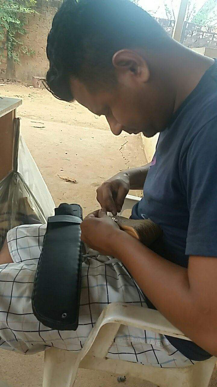 Eliud consertava sapatos quando chegou ao Brasil