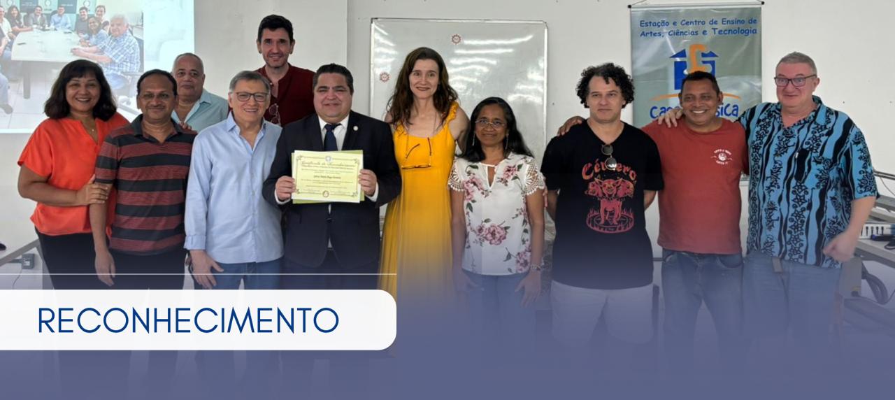 DFMat, do ICE, celebra dois anos com homenagem ao reitor da Ufam por apoio à pesquisa em materiais