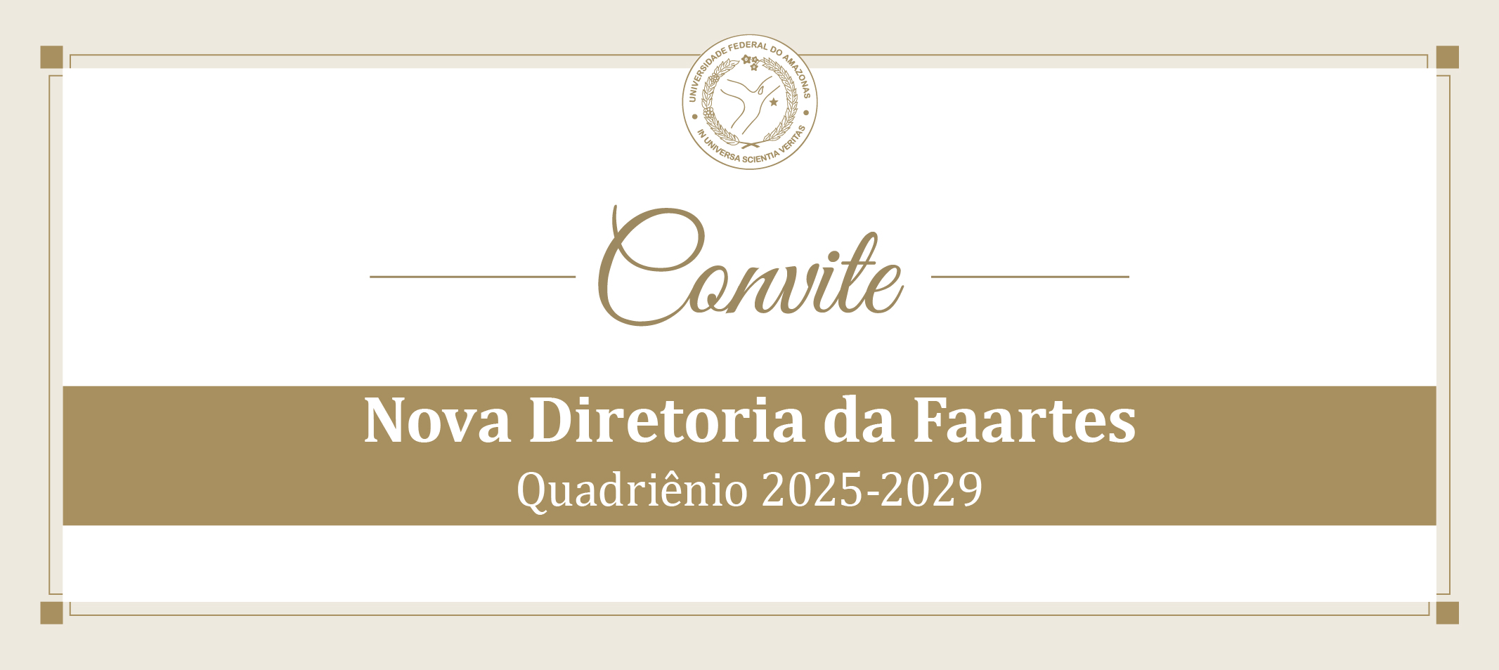 Nova diretoria da Faculdade de Artes toma posse na próxima quarta-feira, 11