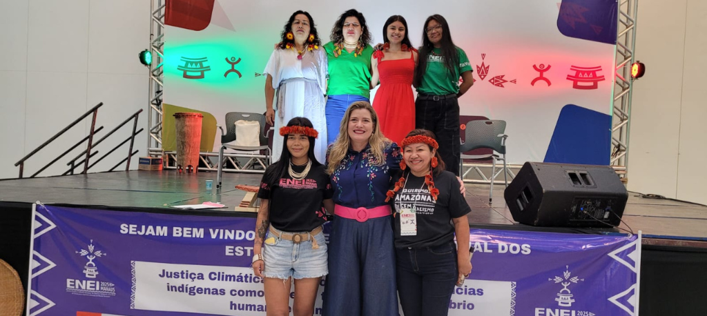 Reitora participa do Encontro Nacional de Estudantes Indígenas 