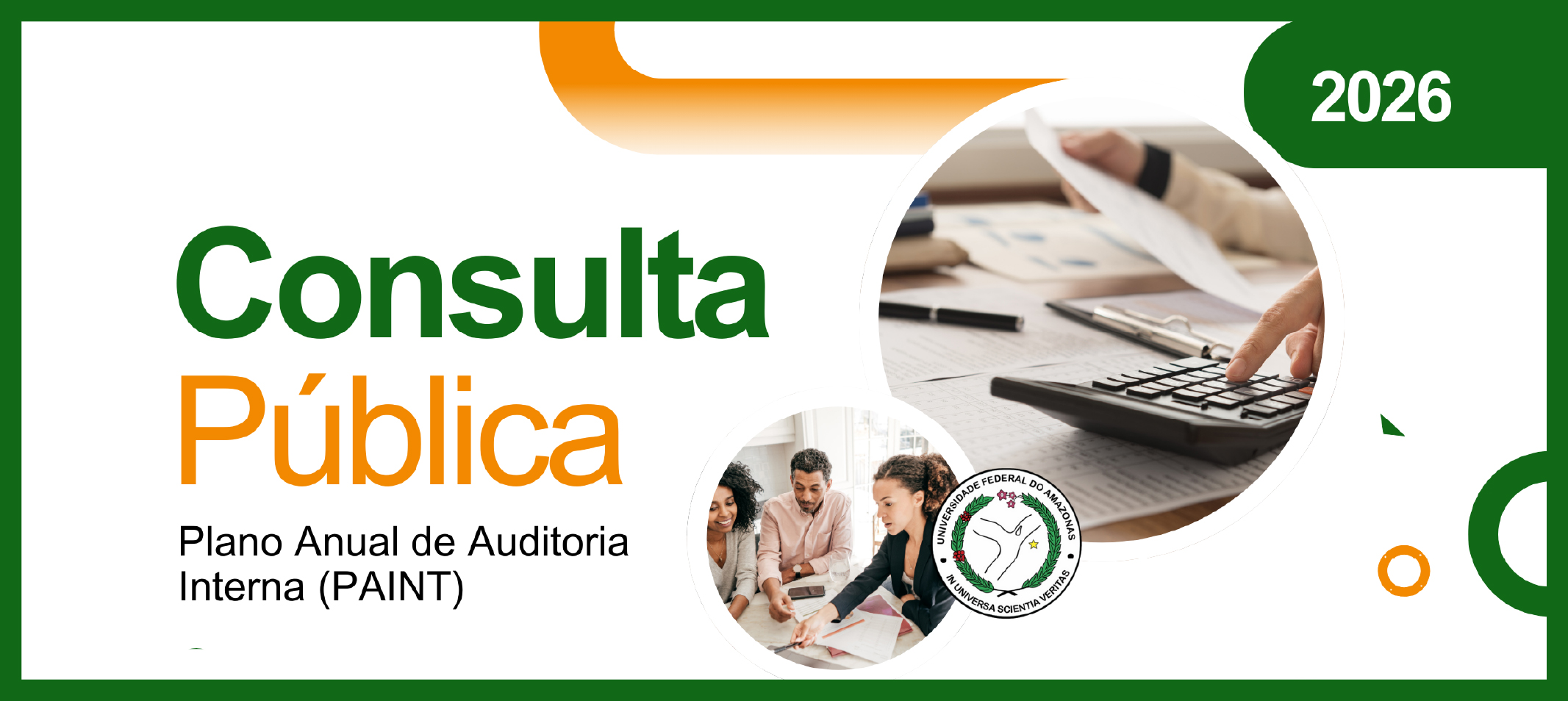 Auditoria Interna abre consulta pública para selecionar temas a serem trabalhados em 2026