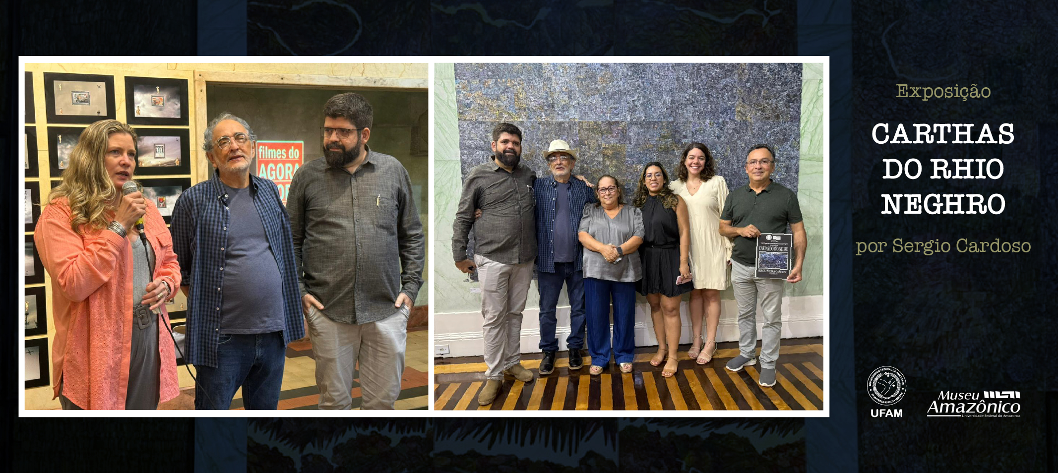 Museu Amazônico da Ufam abre exposição “Carthas do Rhio Neghro”, de Sergio Cardoso