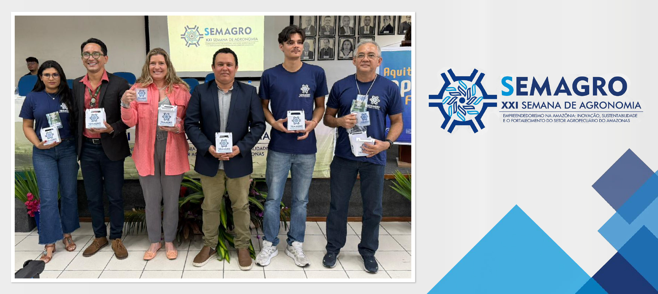 Empreendedorismo na Amazônia - XXI Semagro aborda bioeconomia, cadeias produtivas sustentáveis, inovação tecnológica na Agronomia
