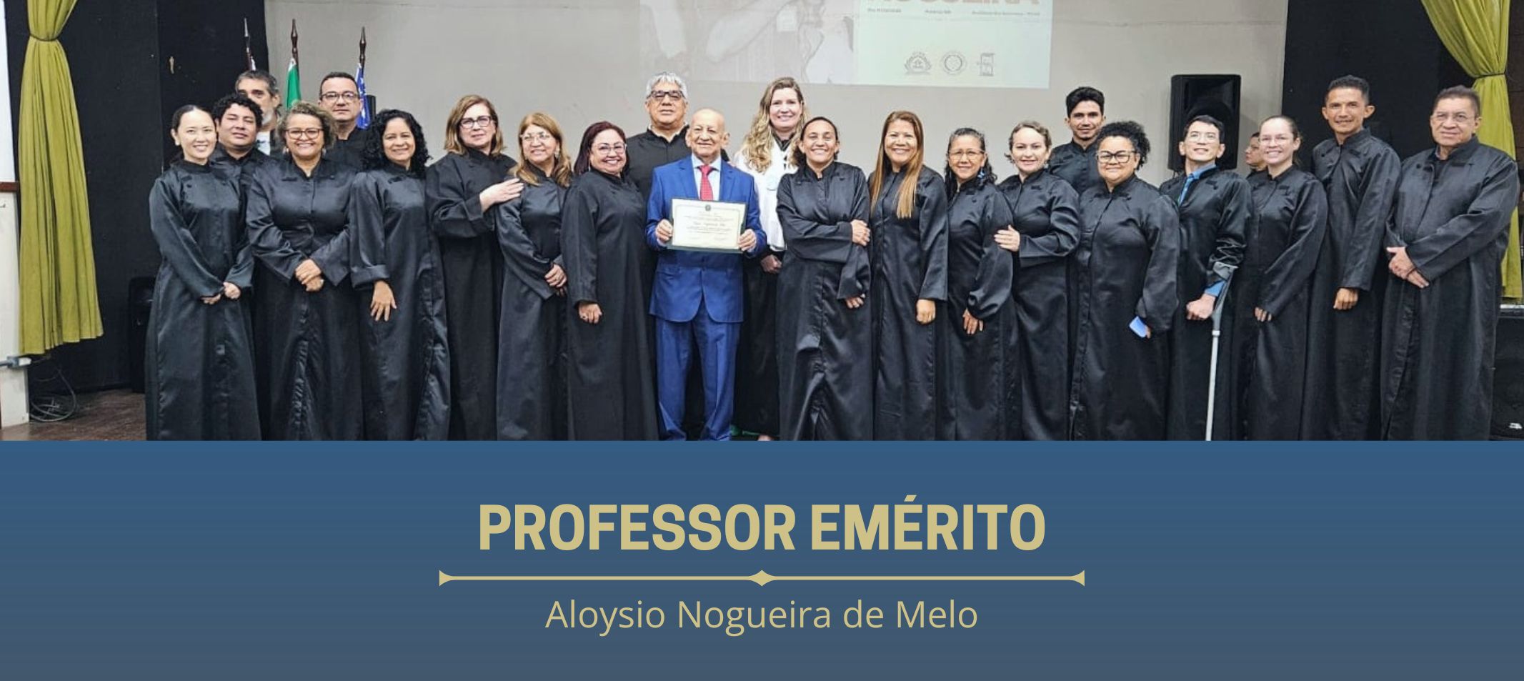 Conselho Universitário concede título de Professor Emérito a Aloysio Nogueira de Melo