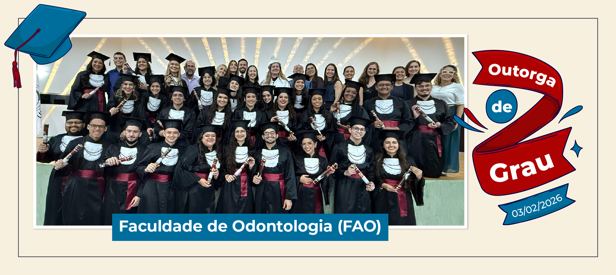 Faculdade de Odontologia da Ufam entrega 25 novos profissionais