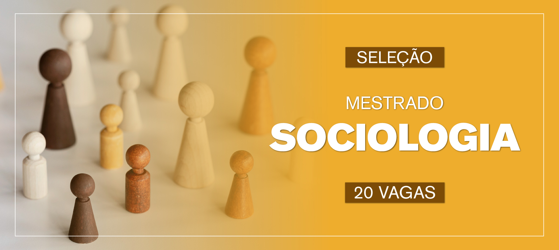 PPG em Sociologia realiza seleção de mestrado para turma 2026.2