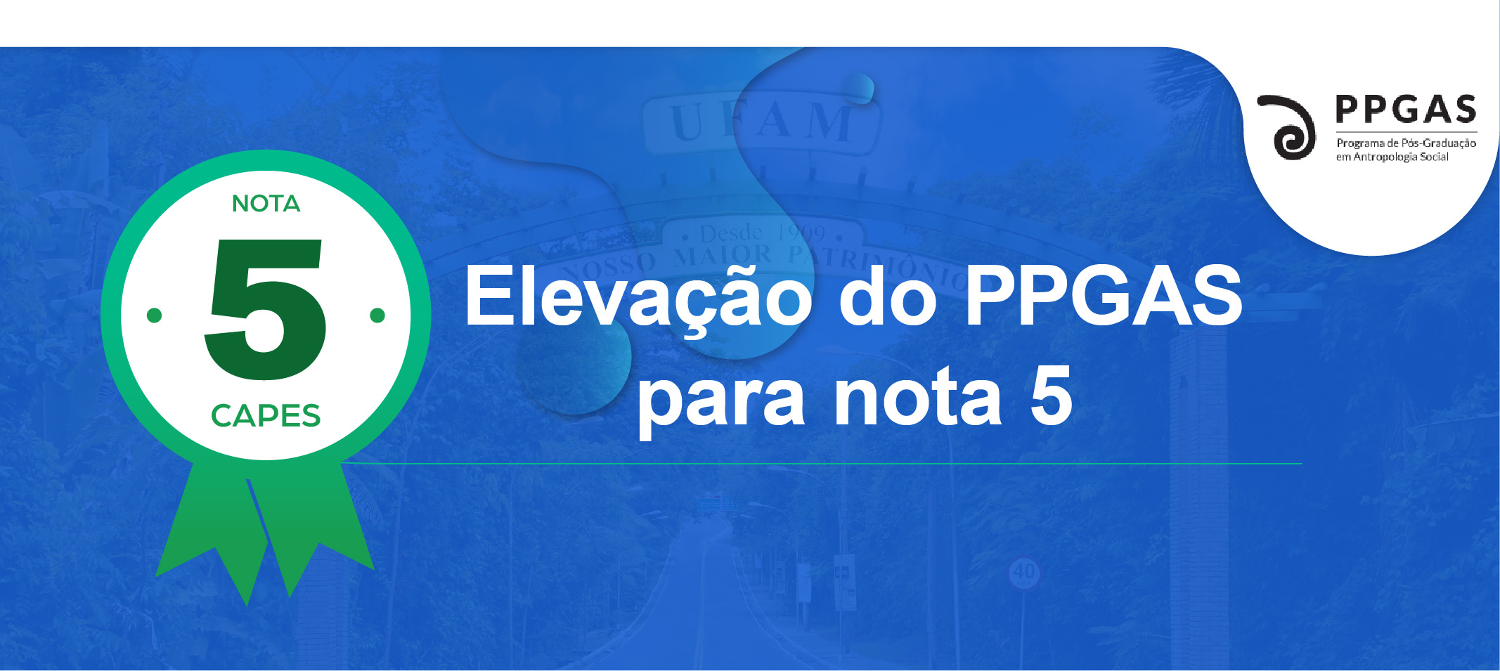 PPGAS alcança nota 5 em Avaliação Quadrienal da Capes