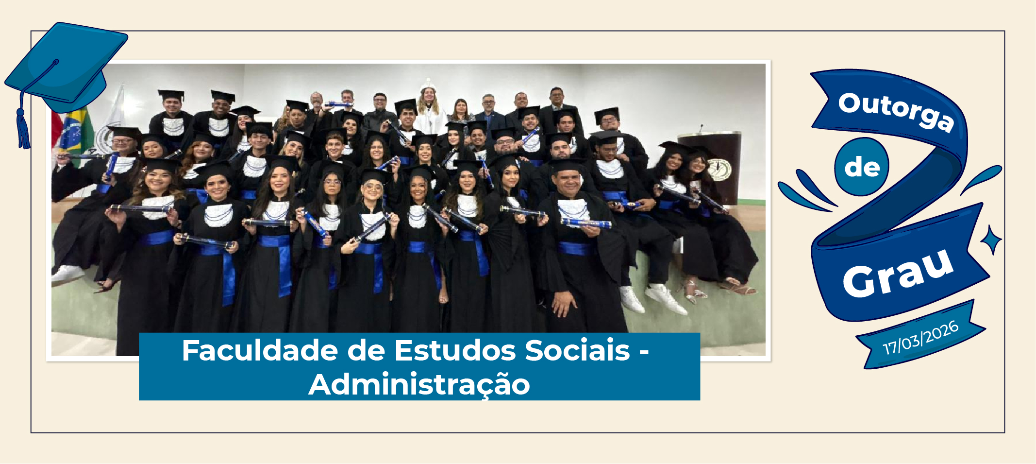 Ufam outorga grau para 72 bacharéis em Administração