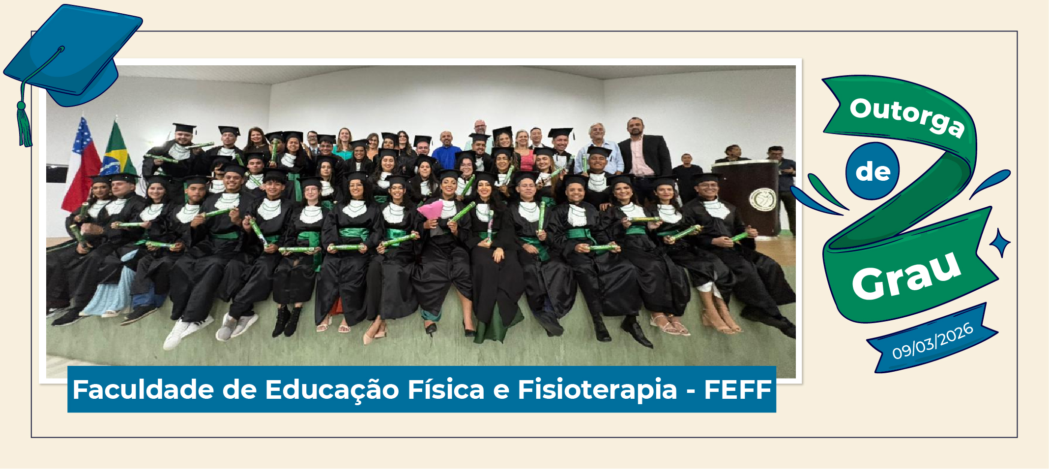 Ufam outorga de grau aos 36 formandos da Feff