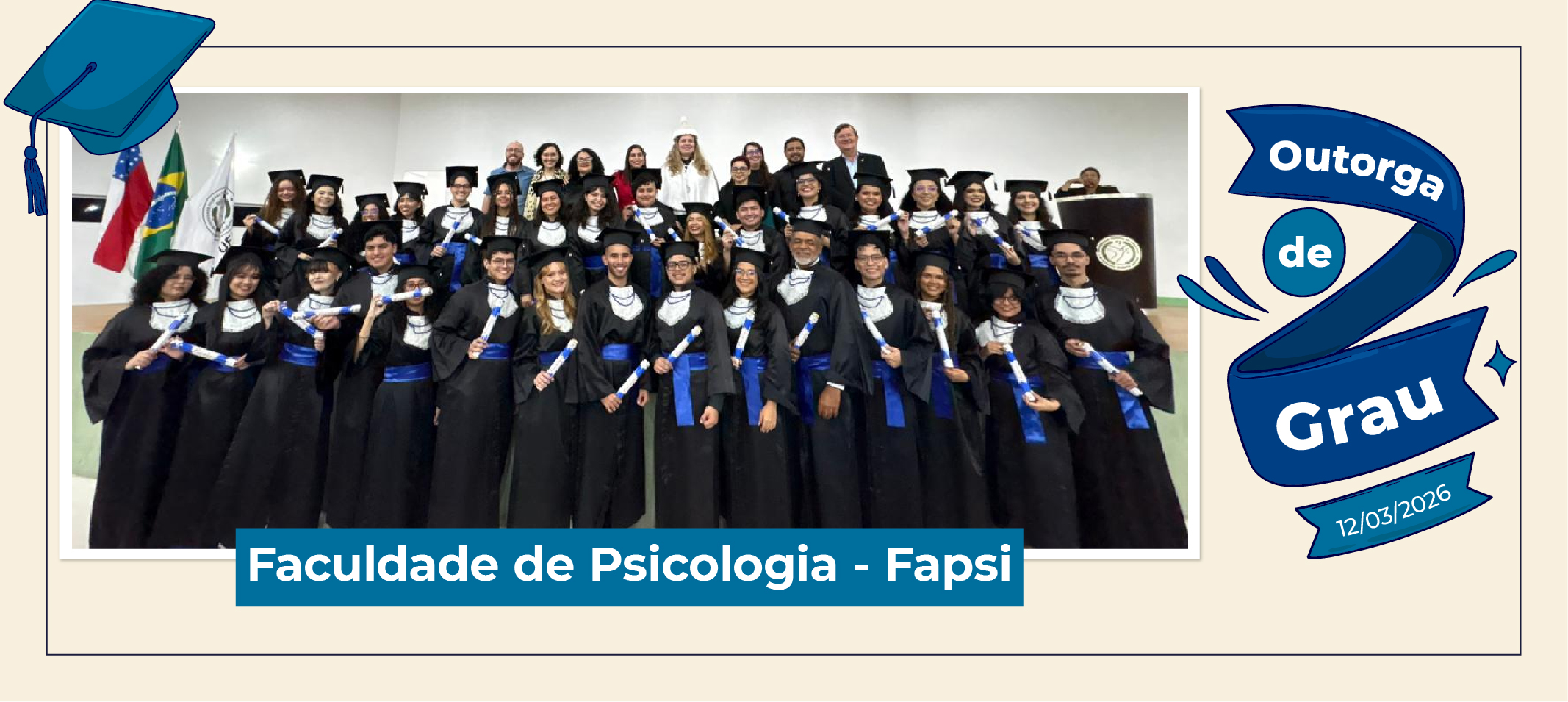 Fapsi outorga grau para 29 novos profissionais