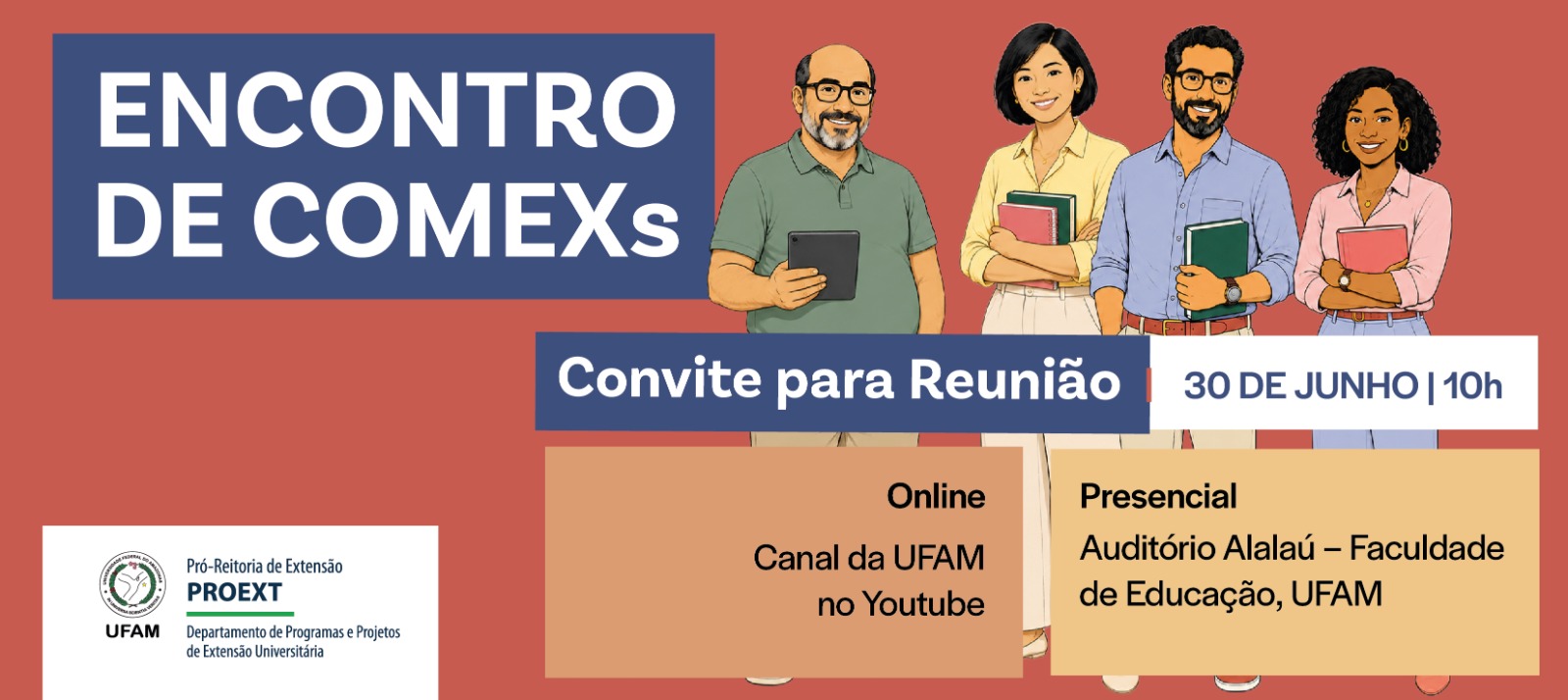 Comitês de Extensão participam de alinhamento sobre ações extensionistas